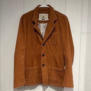 Western Style by Fossil Corduroy Blazer Jacket